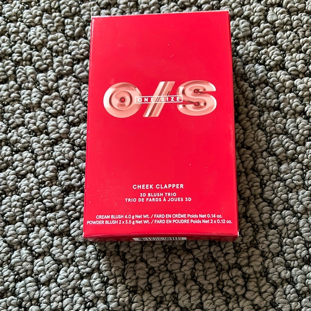 New One Size Patrick Starrr Cheek Clapper 3D Blush Trio Palette in Rich Betch